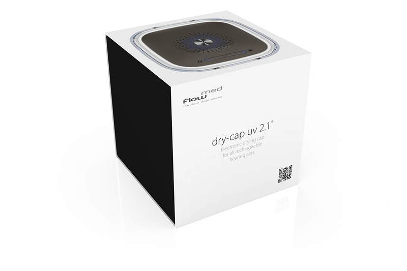 Caja de secado para audífonos recargables (Dry-Cap UV 2)