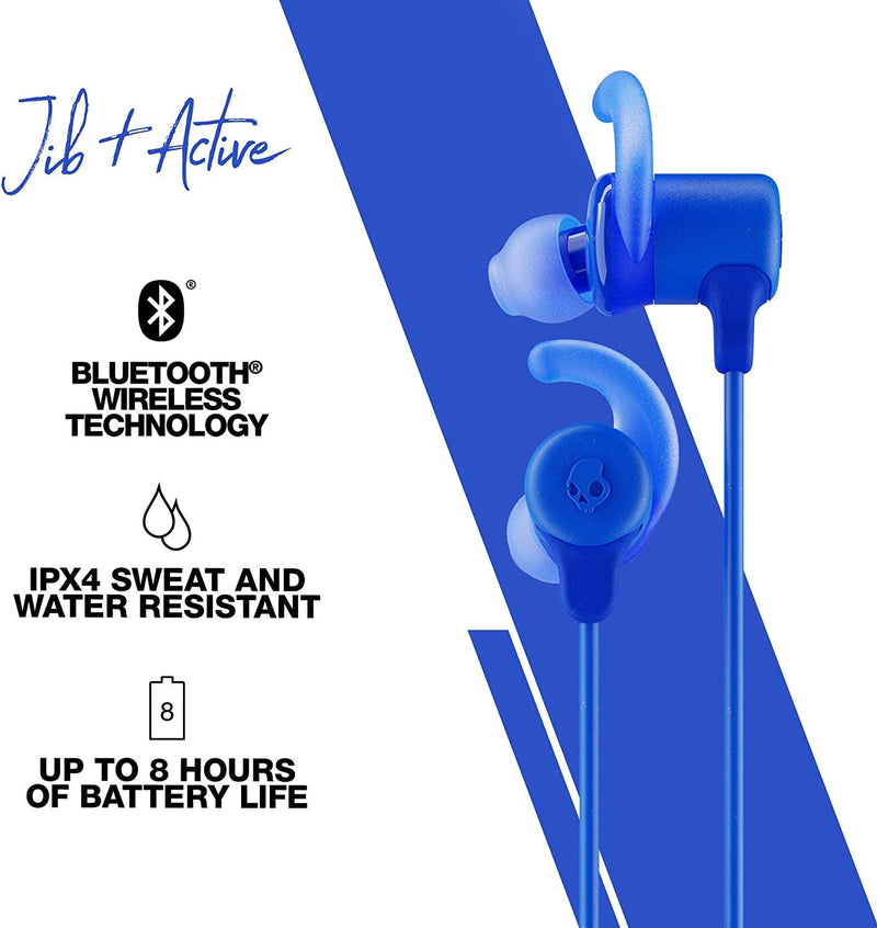 Auriculares inalámbricos Jib + Active Cobalt Blue - SKULLCANDY - Audioactive