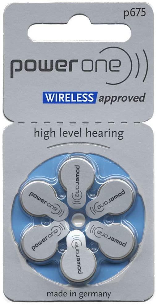 PowerOne 13 : Pilas para audífonos sin mercurio, 5 obleas - Auriseo