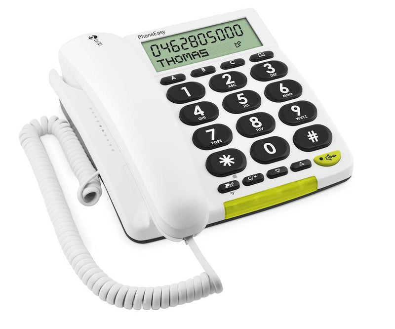 Teléfono fijo  con pantalla - Doro PhoneEasy 312cs - Audioactive