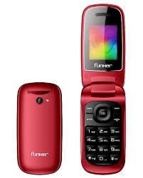 Teléfono móvil Funker F4 - Classic Flip Rojo - Audioactive