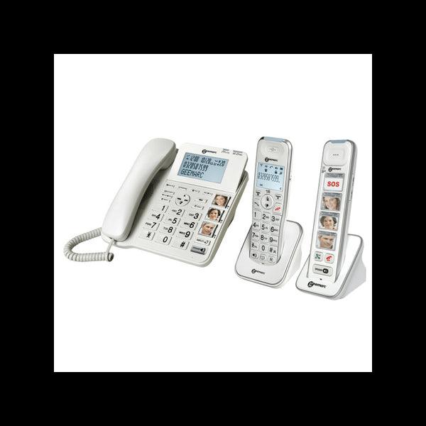 Trío telefónico Geemarc AMPLIDECT Combi 295 + Photodect 295  - Pack Senior - Audioactive
