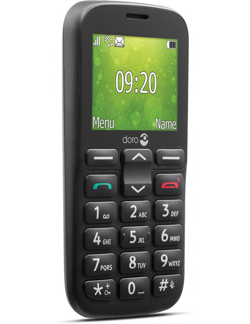 Telefone celular preto Doro 1361