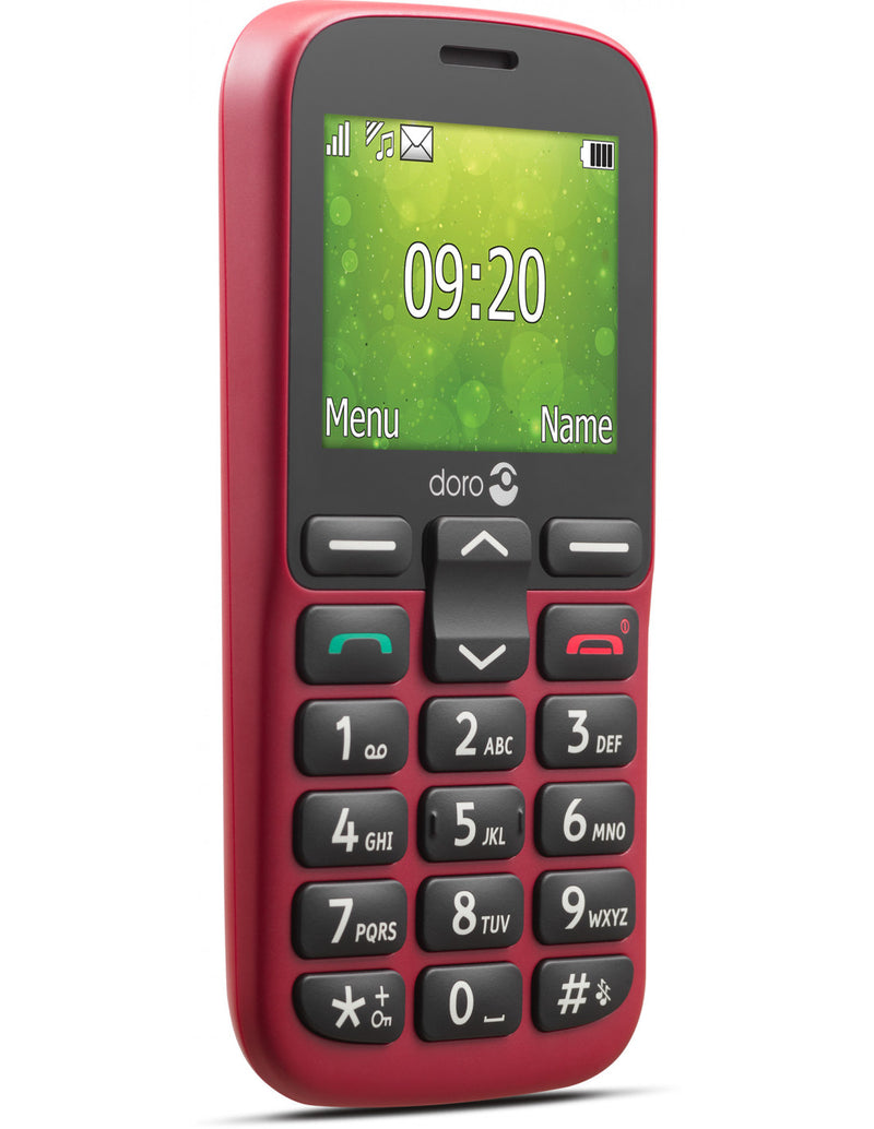Telefone celular preto Doro 1361