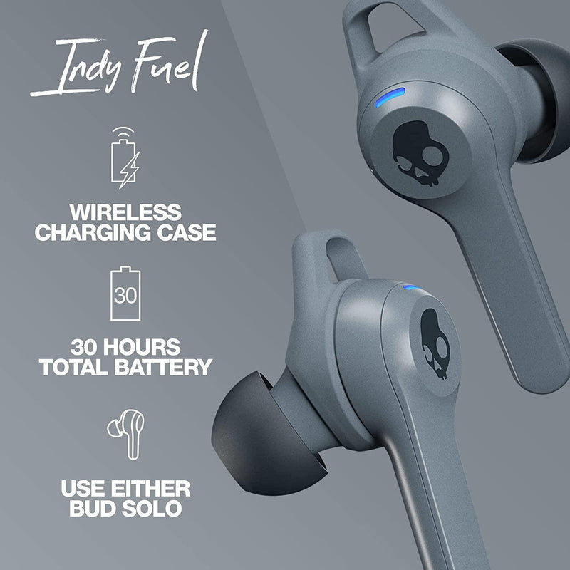Auriculares inalámbricos Indy Fuel Chill Grey - SKULLCANDY - Audioactive