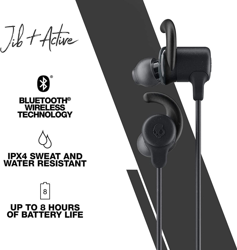Auriculares inalámbricos Jib + Active Black - SKULLCANDY - Audioactive
