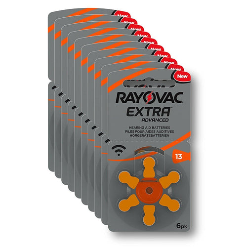 Caja de 60 pilas para audífono- RAYOVAC 13 - Audioactive