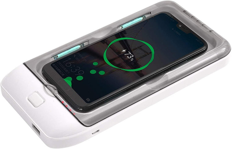 Caja de Limpieza UV de teléfonos móviles y a la Vez Cargador de teléfonos móviles - Audioactive