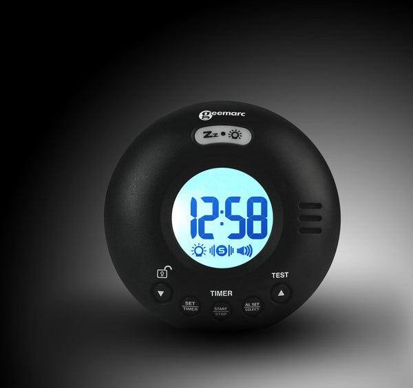 Despertador digital especial para sordos - RS-1008/SM