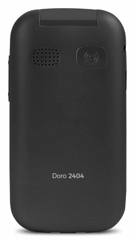 Doro 2404 Teléfono Móvil (Black) - Audioactive