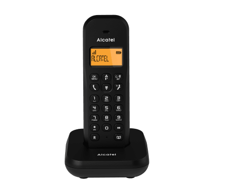 Dúo de teléfonos inalámbricos DECT E155 Negro - Alcatel - Audioactive