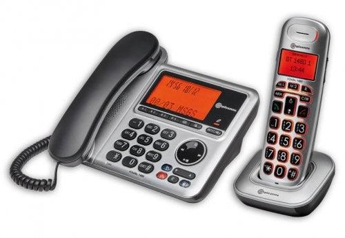 Teléfono fijo +  Inalámbrico DUO - AMPLICOMMS Bigtel 1480 - Audioactive