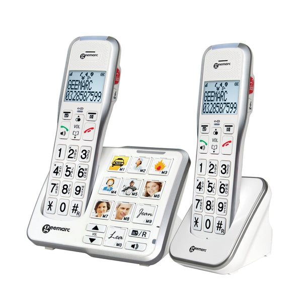 Teléfono móvil con tapa Geemarc CL8700 4G