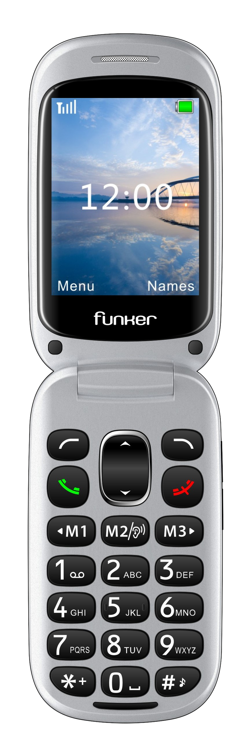 Teléfono móvil FUNKER - E200  MAX AUDIO 2,  2G