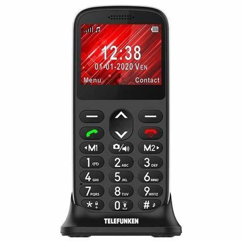 Teléfono Móvil Telefunken S430 Para Personas Mayores Negro con Ofertas en  Carrefour