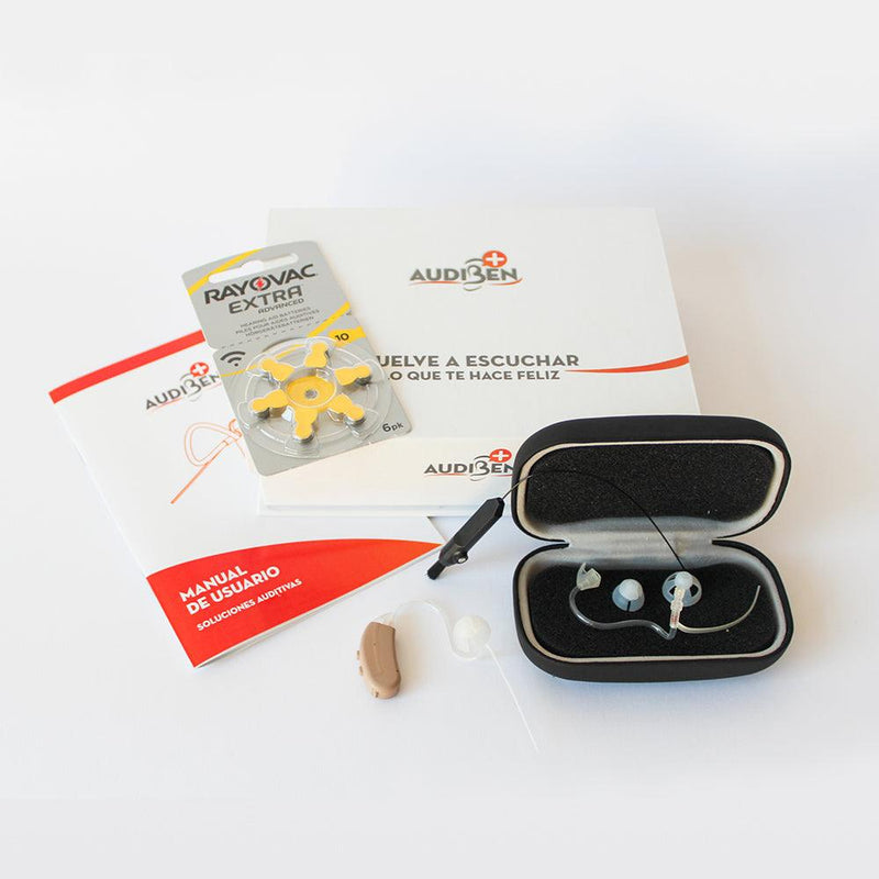 Pack x2 Solución auditiva Premium tecnología audífonos - Audioactive