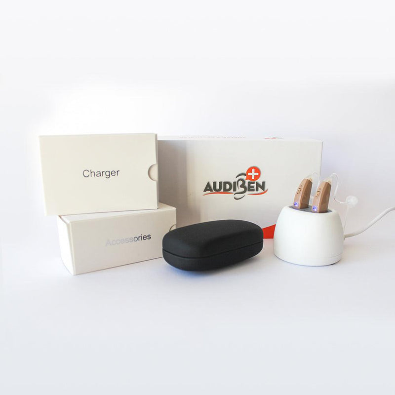 Solución auditiva recargable alternativa a audífonos - Audioactive