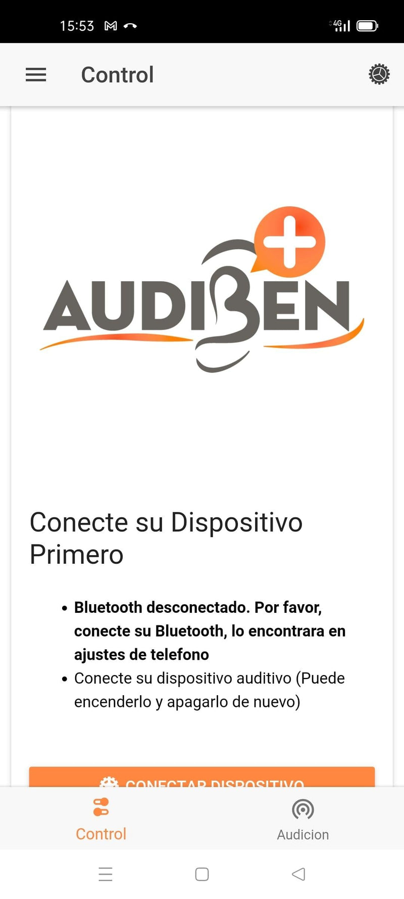 Solución auditiva recargable Audiben Conect R (Dispone de App) - Audioactive