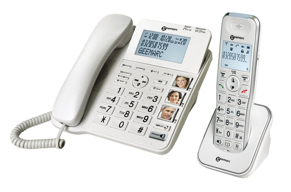 Teléfono fijo con tarjeta SIM - Doro 4100H