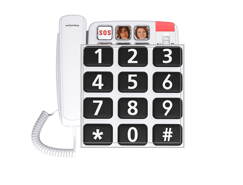 Teléfono fijo Swissvoice xtra 1110 - Audioactive