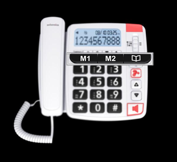 Teléfono fijo Swissvoice Xtra 1150 - Audioactive