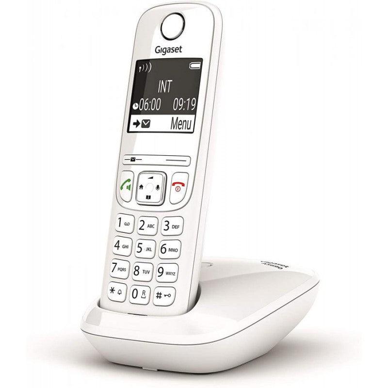 Teléfono inalámbrico AS690 white - GIGASET - Audioactive