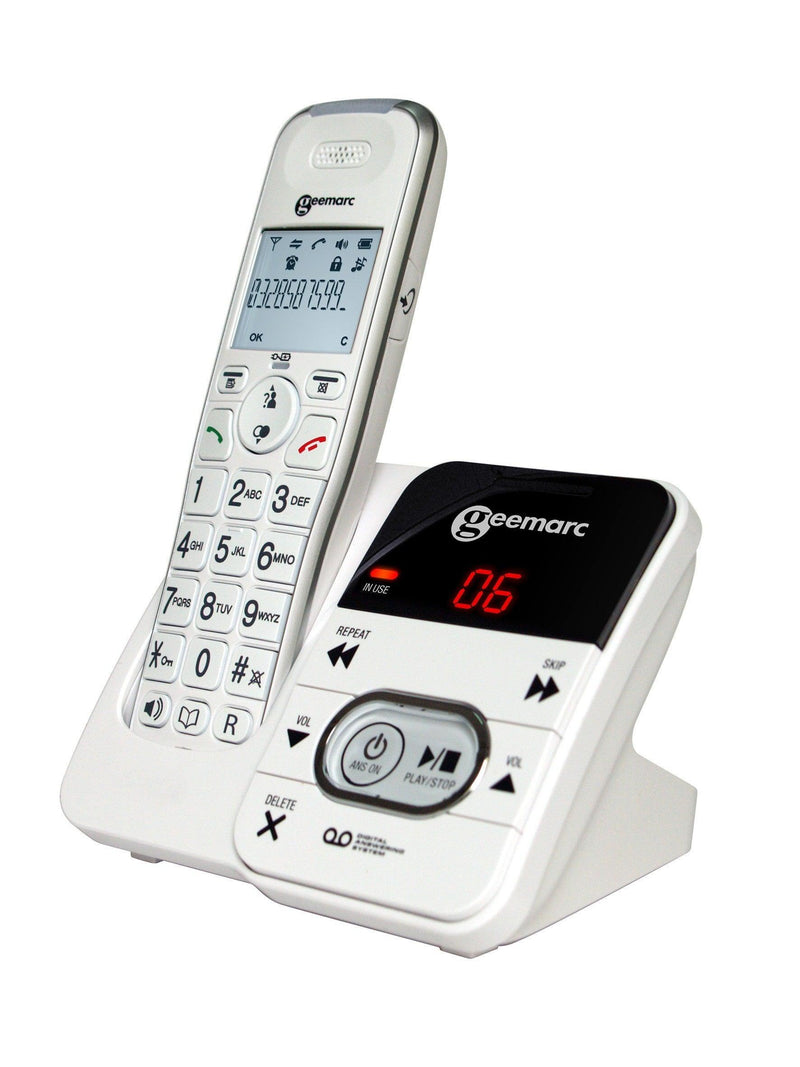 Teléfono inalámbrico con amplificación - AMPLIDECT295 Geemarc - Audioactive