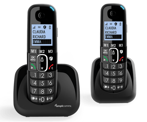 Teléfono inalámbrico amplicomms bigtel 1502 duo - Audioactive
