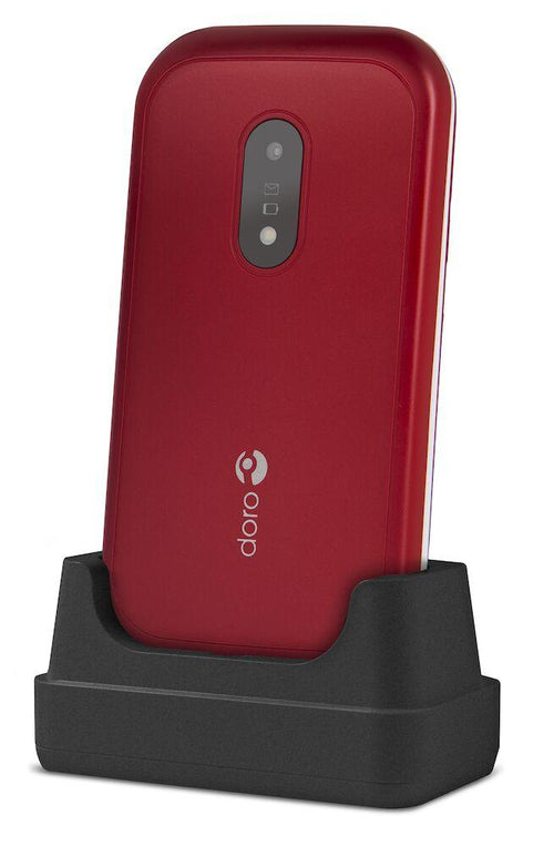 Teléfono móvil Doro 6040 - Color Rojo - Audioactive