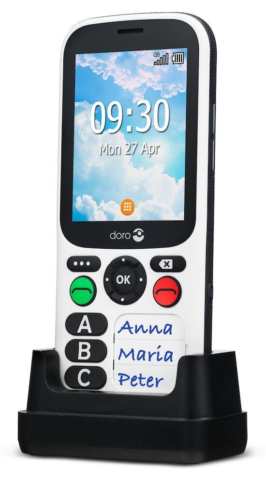 TELEFONO MOVIL (Doro Secure 780IUP) 3 TECLAS 4G GPS - Audioactive