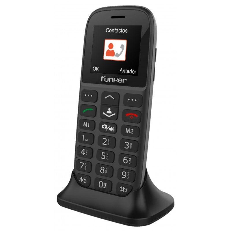 Teléfono móvil FUNKER C65 - Easy Plus Negro - Audioactive
