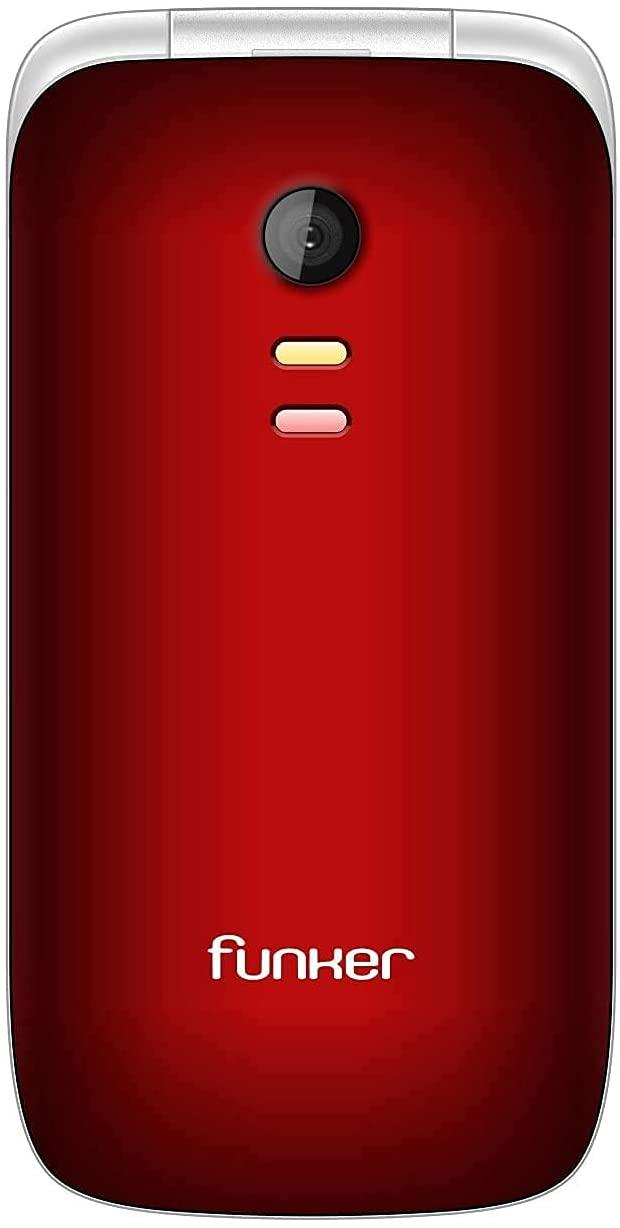 Teléfono móvil FUNKER - E70 Easy Elite rojo - Audioactive