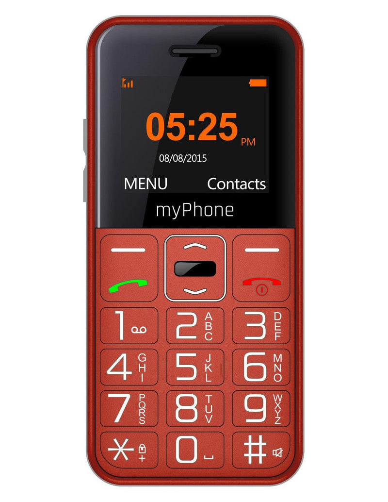 Teléfono móvil Halo easy red - MYPHONE - Audioactive