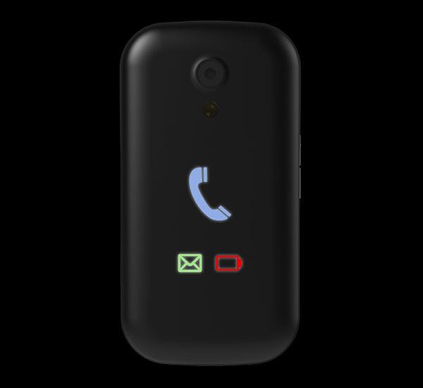 Teléfono móvil SwissVoice S28 2G negro con auriculares - Audioactive