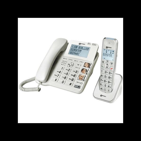 Trío telefónico Geemarc AMPLIDECT Combi 295 + Photodect 295  - Pack Senior - Audioactive